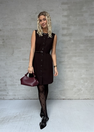 Saruma short kjole 15790 Black Coffee Samsøe